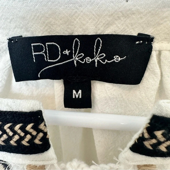 Anthropologie - RD & Koko‎ Embroidered Jacket - Size M - Picture 8 of 12